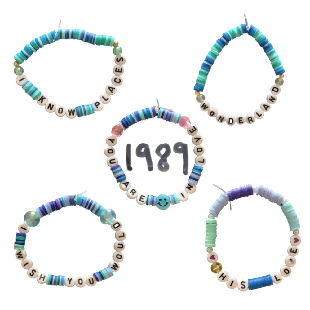 1989 bundle ~ taylor swift handmade bracelets